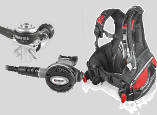 Mares Prestige NTT / Prestige MRS+ BCD scuba package